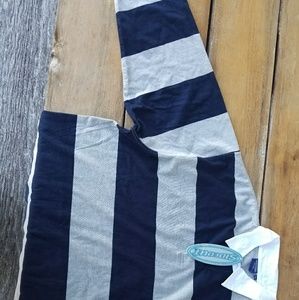 Sideout striped collared long sleeve